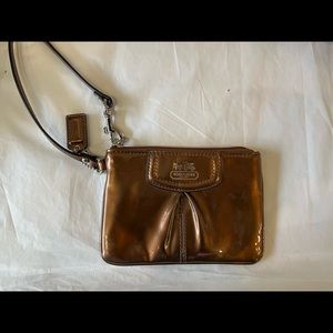 VINTAGE Coach Wristlet!!